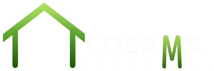 Logo Cosama reformas integrales en viviendas, oficinas y locales