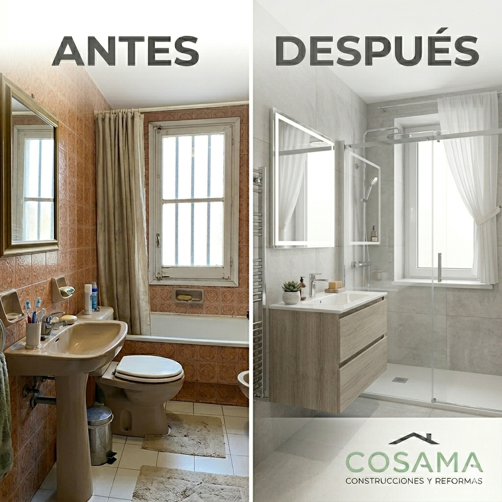 Cambio de bañera por plato de ducha en Valladolid para ganar amplitud en el baño
