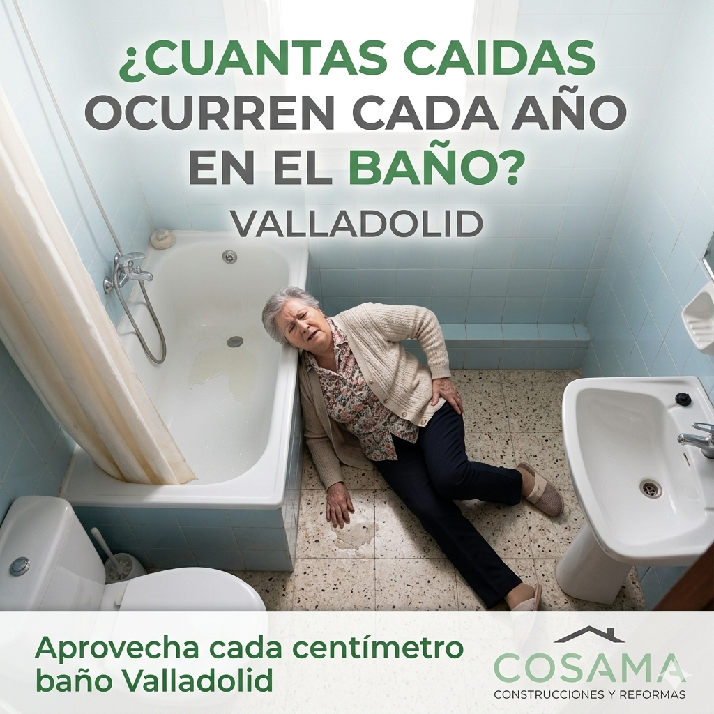 Cambio de bañera por plato de ducha en Valladolid para prevenir caídas en el baño
